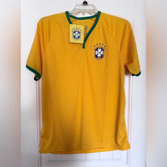 Amarelo Tops - CBF Soccer Jersey